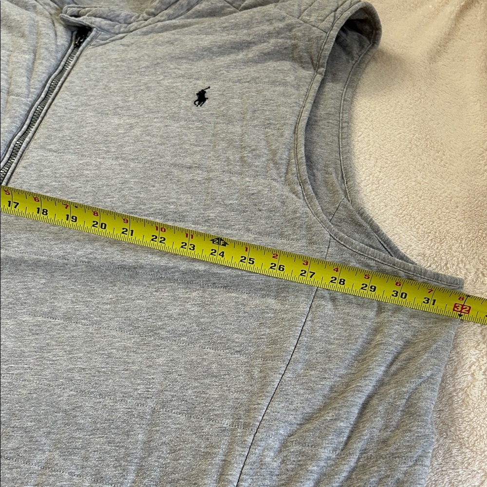 Vest Polo by Ralph Lauren Men's Zip-Up in Gray - Picture 4 of 9